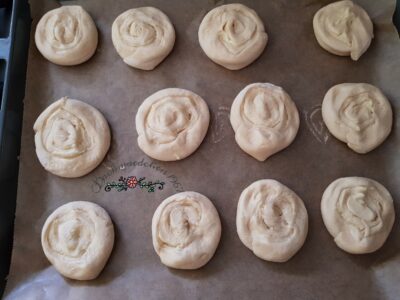 Zubereitung fluffige Zitronenschnecken