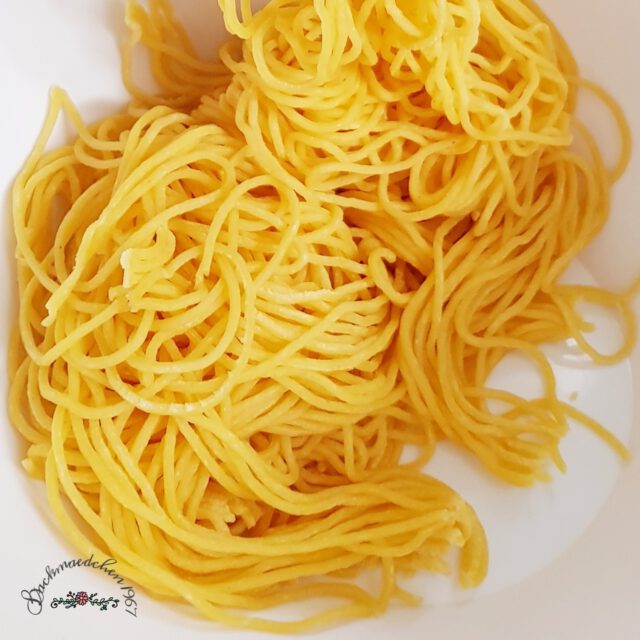 Spaghetti selber machen
