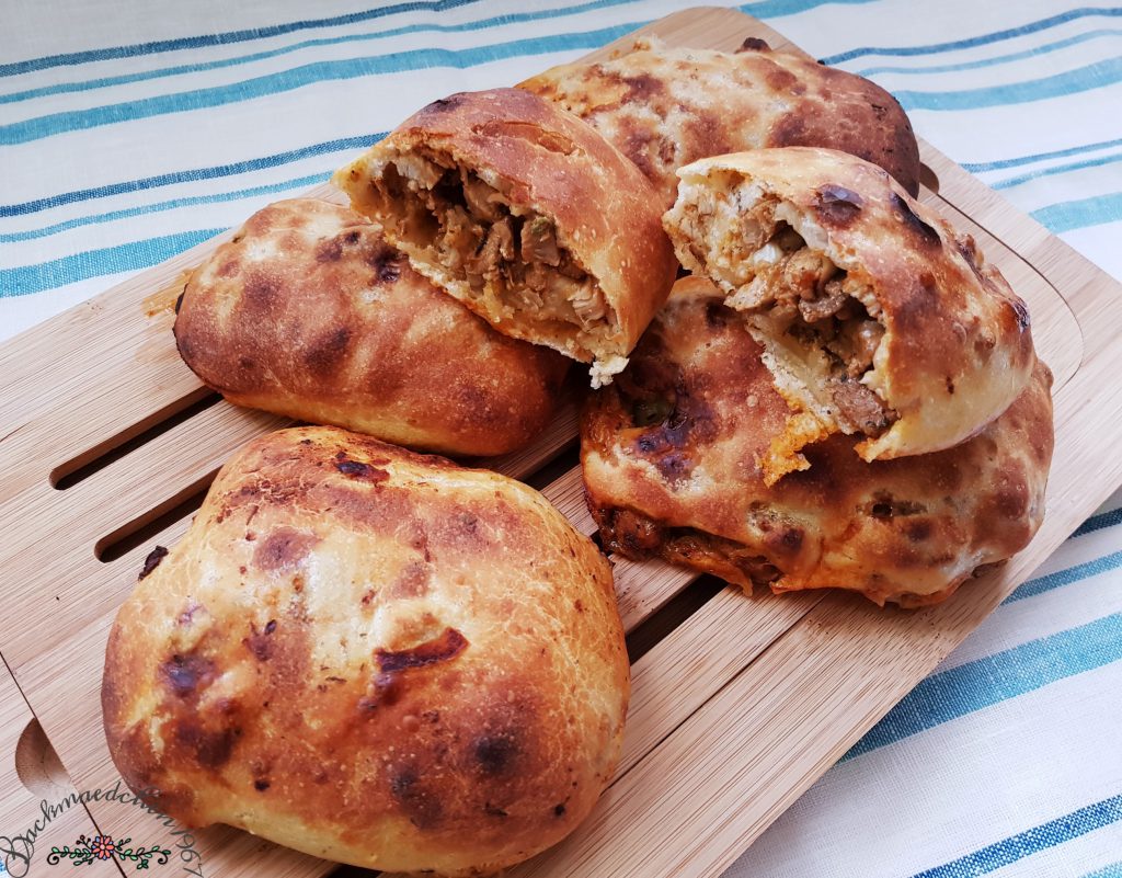 Baguettebrötchen gefüllt nach Gyrosart - Backmaedchen 1967