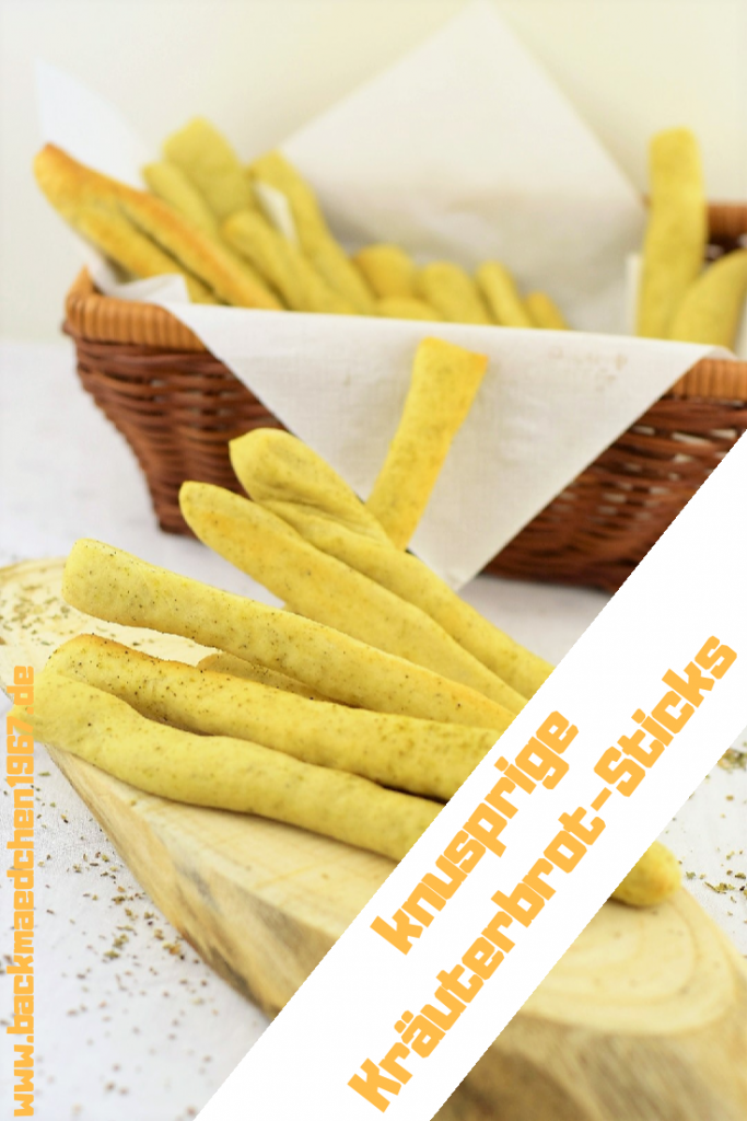 knusprige Kräuterbrot-Sticks