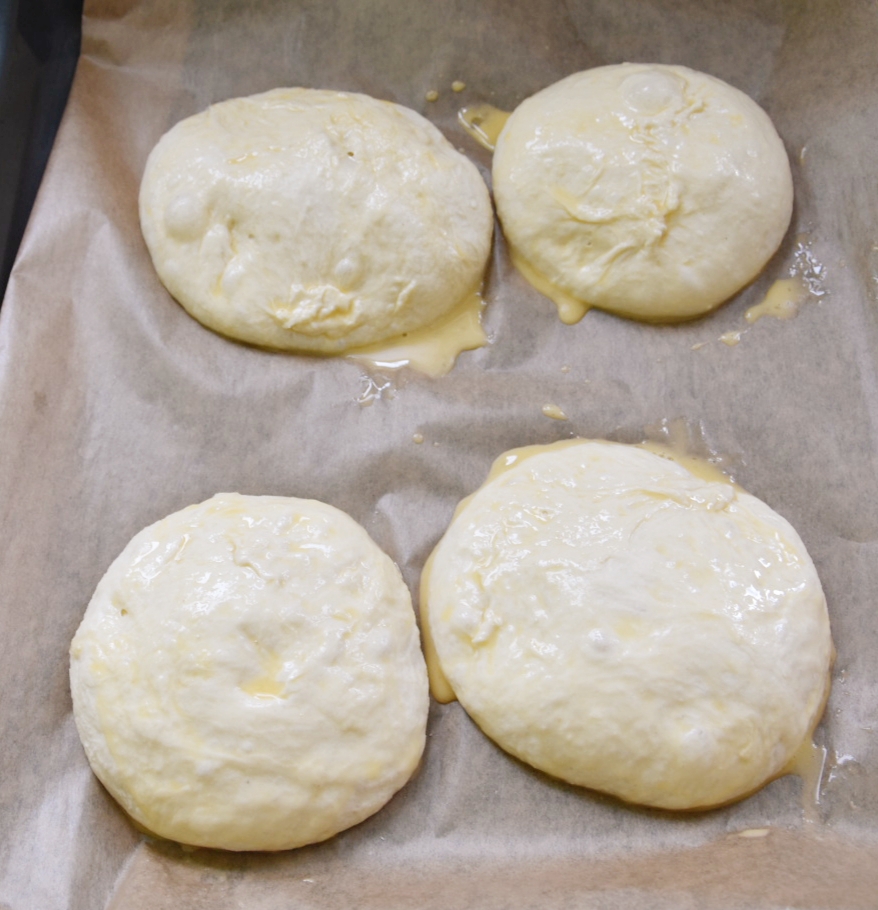 geformte Brioche Buns