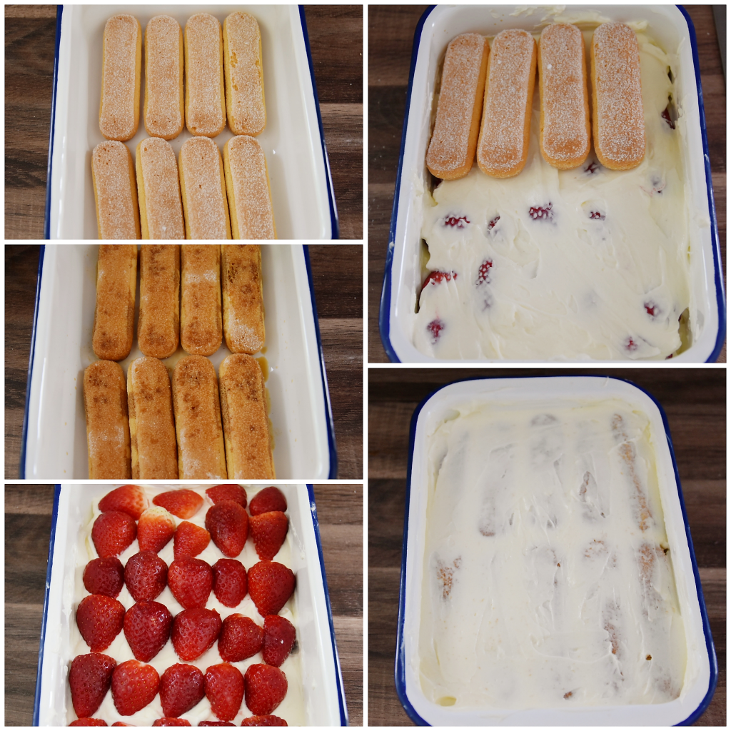 Erdbeer-Tiramisu