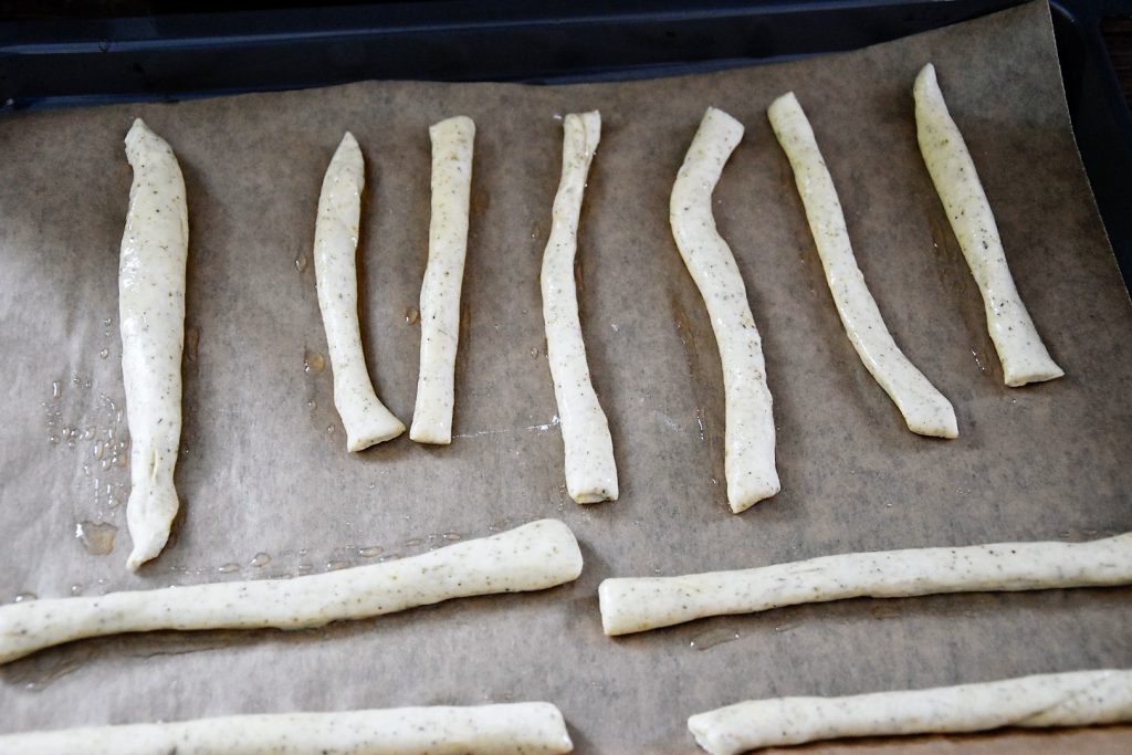 Kräuterbrot-Sticks