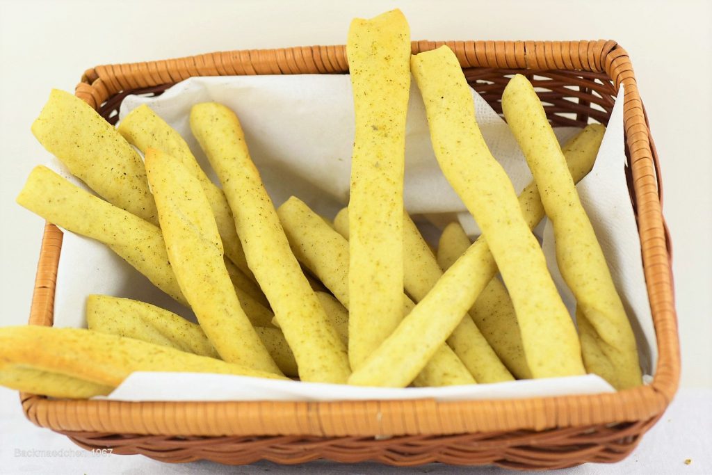 knusprige Kräuterbrot-Sticks
