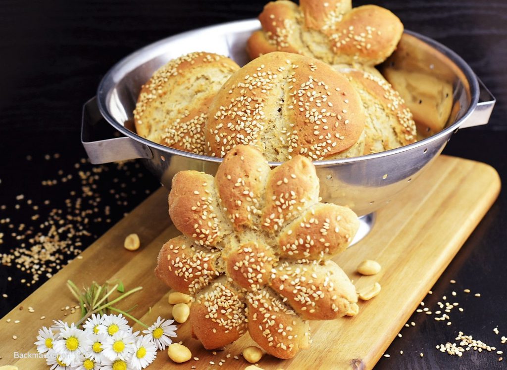 Peanut Bun/Erdnussbrötchen