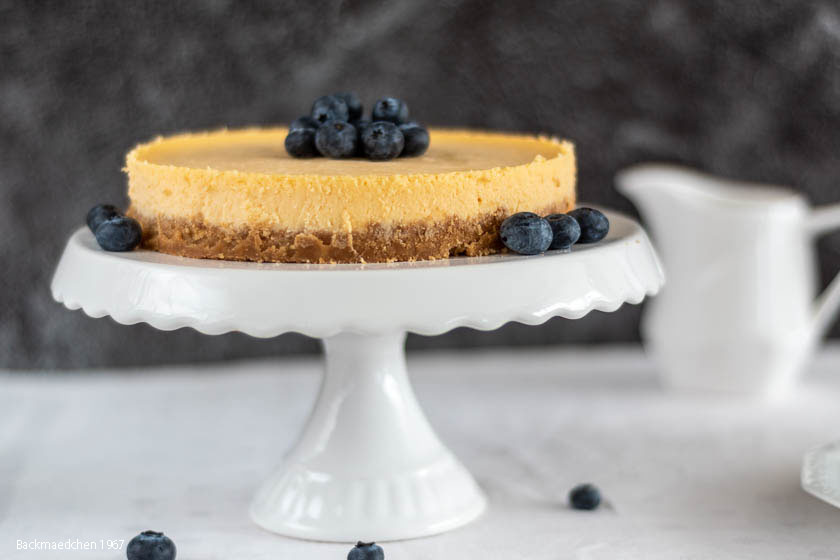 Kleiner New York Cheesecake Aus Dem Thermomix Backmaedchen 1967