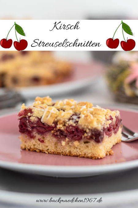 Kirsch Streuselschnitten