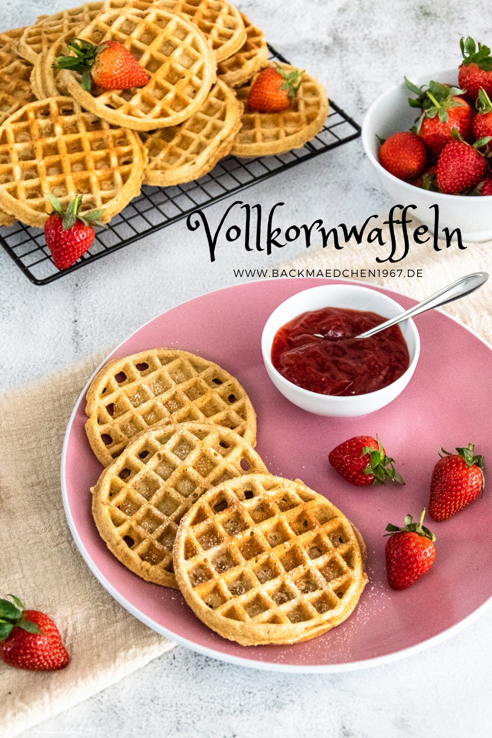 Vollkornwaffeln