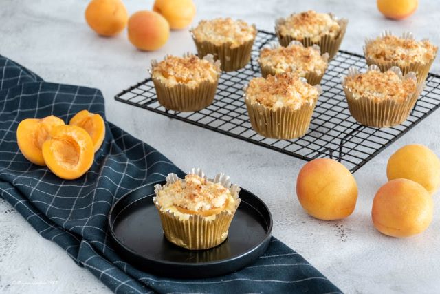 Aprikosen Käsekuchen Muffins