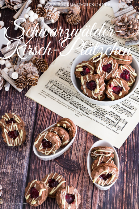 Schwarzwälder Kirsch Plätzchen
