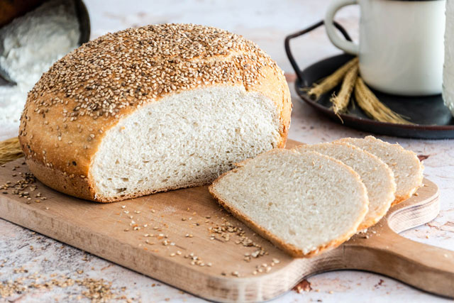 Sesambrot/Topfbrot
