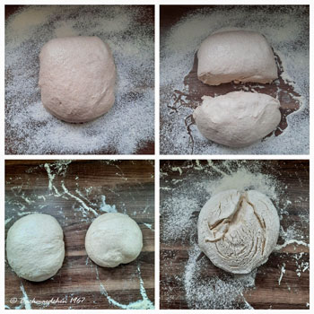 Falzbrot formen
