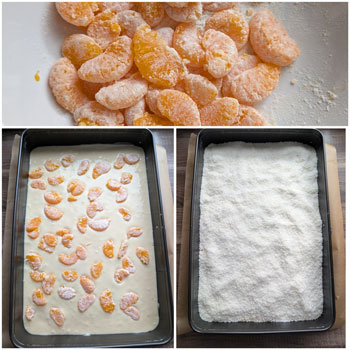 Zubereitung Buttermilchkuchen mit Mandarinen wie vom Oma