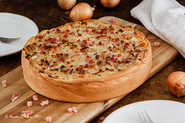 einfacher Zwiebelkuchen